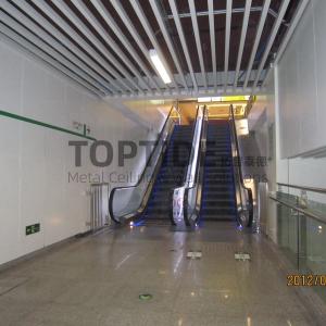 Building Ceiling Wall Decorational Material Decorative Suspended Metal Baffle Ceiling System
