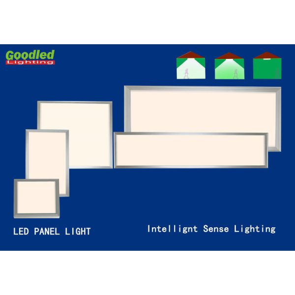 理性的な感覚の自然な白い四角 RGB LED のフラット パネルの天井灯 60W