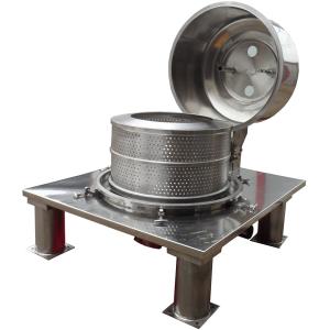 China Centrifugeuse industrielle à haute vitesse en titane centrifugeuse en acier inoxydable pour microalgues supplier