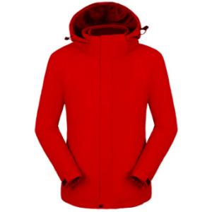 Winter Taped Seam Jacket With Fleece Inside Wind Resistant Waterproof Soft Fabric