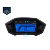 Digital LCD Other Motorcycle Parts Backlight 13000RPM Speedometer With Speed