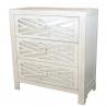 China Vintage 3 drawers corner cabinet silver mirrored sideboard for living room wholesale