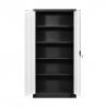 China Swing 2 Door Metal File Cabinets 4 Adjustable Shelves wholesale