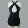 China Plus Size Cross Back Gradient Printing Womens Swimwear One Piece Swimsuit wholesale