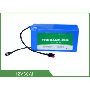 China Lithium Iron Phosphate Battery / LED Light Battery 12V 30Ah With PCM Protection wholesale