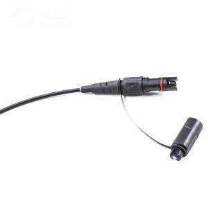 China Outdoor Waterproof Fiber Optic Patch Cord with MPO MTP Connector and IP67 Protection for Harsh Environments wholesale