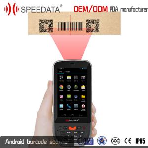 China Wireless Android Barcode Scanner Handheld Computer PDA Scanner 800MP Camera supplier
