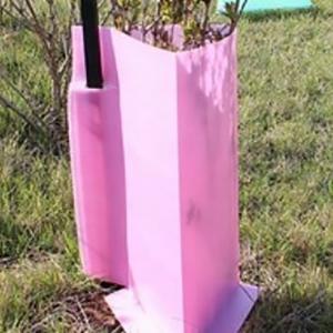 Pink Corrugated Plastic Tree Wrap Waterproof Corflute Tree Guard