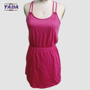 China Ladies vest tops camisole dirndl dresses women korean fashion summer long ladies sexy dress for sale supplier