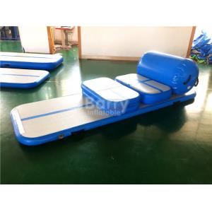 Custom Made Air Board / Beam / Block Inflatable Air Tumble Track For Gym 20cm Height