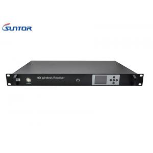 China COFDM Rack Mounted Receiver , Industrial CCTV Security Full Hd Wireless Transmitter supplier