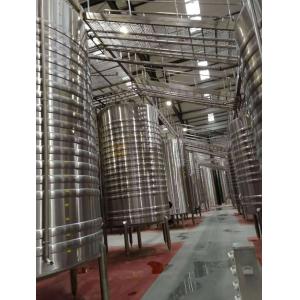 Professional Beer Fermentation Tanks 30hl Ss304 Material With Free Design Drawing