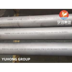 ASTM A790 UNS32750 Super Duplex Stainless Steel Pipe  Oil Gas Chemical Tube Sheet