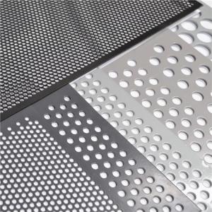 China 2mm Spacing Stainless Steel Perforated Sheet supplier