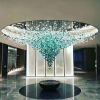 China Custom Modern Hotel Lobby Chandelier LED Lighting Elegant Design on sale