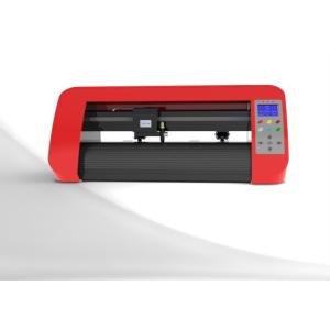 China Red 12 Inch Optical Sensor Vinyl Cutter Plotter , Mini Cut Plotters for Office wholesale
