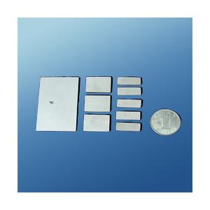 White Ultrasonic Piezoelectric Transducer Piezo Plate Ceramics Crystal