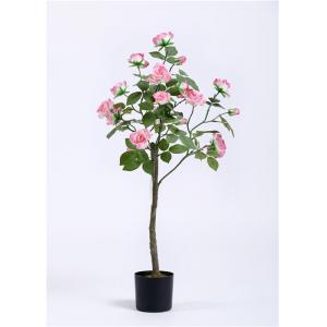China Stylish Fake Indoor Flowers Good Touching High Imitation Evergreen SGS Certification supplier