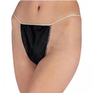 Non Woven Women Disposable Thongs For Spray Tanning 25gsm 30gsm 35gsm
