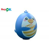 China Commercial Merry Xmas Inflatable Holiday Decorations Blue Blow Up Bird Cartoon Balloon on sale