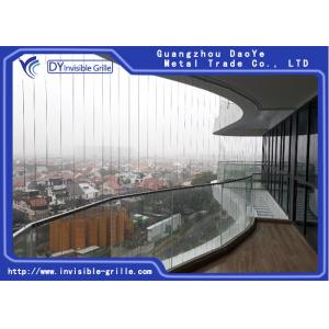 China Building Curve Balcony Invisible Grille Tensile Strength Wire supplier