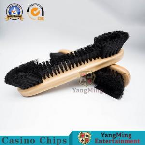 China Baccarat Dragon Tiger Texas Holdem Poker Table Cleaning Brush supplier