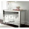 Sophia Design Mirror Furniture Set 3 Drawers Glass Mirror Dresser Table