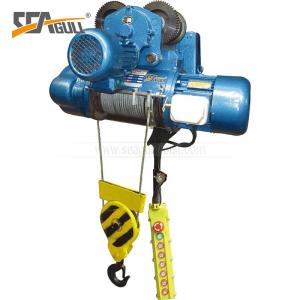 5 Ton Double Speed Industrial Electric Chain Hoist / Electric Winch Hoist High Efficient  for One year warranty