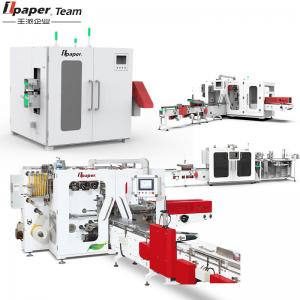 2150Kg Weight Baby Napkin Making Machine Tissue Paper Production Line 3500*1500*2000MM