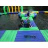 China Lake Floating Inflatable Water Park / Inflatable Water Games For Adults And Kids wholesale