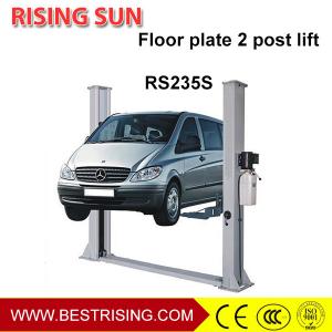 Base plate design two post car lift for auto workshop