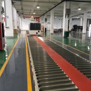 PLC Controlled Manual Assembly Line For Split Floor Standing Duct Type Air Conditioners