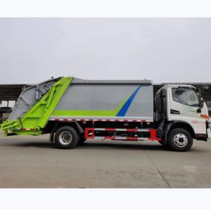 China Brand Small Compactor Garbage Truck With 6.50-16 Tires And Spare