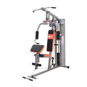 China Rubber Stack Multifunctional Gym Machine Home Gym Station 160*90*203cm supplier