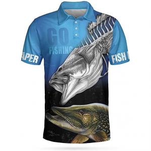 Printed Unisex Custom Tournament Fishing Shirts With Logos Waterproof