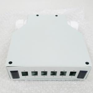 China 8 Ports Small Fiber Optic Termination Box , Fiber Optic Wall Mount Termination Box supplier