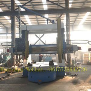 China Máquina vertical do torno de torreta do CNC, torno vertical da coluna do dobro 55kw supplier