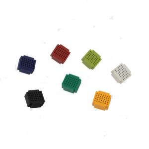 China Colorful Super Mini Solderless Breadboard 35 Tie - Points One Terminal Strip supplier