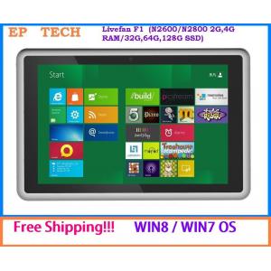 China Free shipping!! 32/64-bit Tablet PC Win7/Win8 OS Atom N2800/N2600 Dual Core 1.86GHz 3G supplier