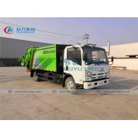 China ISUZU 700P 4X2 6CBM Rear Loader Compressed Garbage Truck on sale