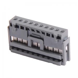 China 2.50 IDC Socket Wire To Board Connector 8P PBT Grey , Matte Sn supplier