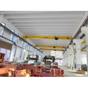1-12.5ton European Standard Single Girder Overhead Crane Frequency Control Braking