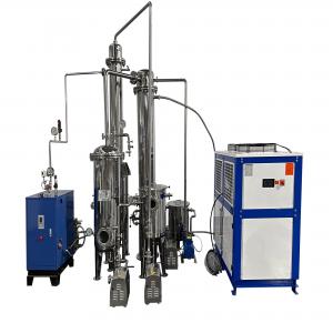 China Falling Film Evaporator 50L Stainless Steel Ethanol Vacuum Distillation supplier