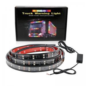 24V 5050 SMD 5A 2.4m Car Interior Atmosphere Lights With Remote Strobe For Van Truck