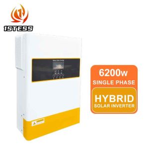 China Inverseur solaire hybride de haute capacité de 48 V de 6,2 kW pour les solutions d'alimentation résidentielle hors réseau wholesale