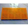 Polyurethane Screen Panel Shale Shaker Screens Yellow Red Green Blue Color for