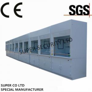 China Poly Ducted Laboratory Chemical Fume Hood / Cupboard with PP Cup Sink for testing, lab use supplier