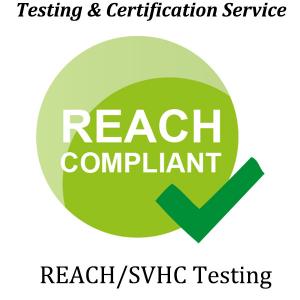 Reach/Svhc Testing Registration Evaluation Authorization Restriction Of Chemicals