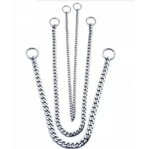 Adjustable Pet Dog Choke Chain Collar Chain Collar Necklace For Dog Snake Chain