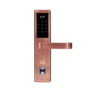 China Screen Touch Fingerprint Scanner Door Access System  With Handle 300pcs Data supplier